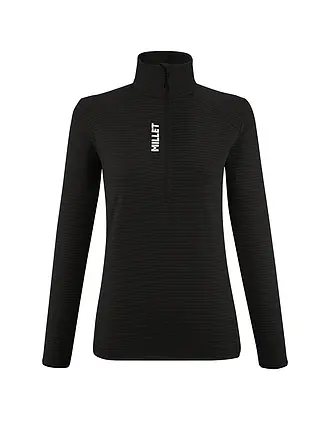 MILLET | Damen Touren Zipshirt Intense Fleece | schwarz